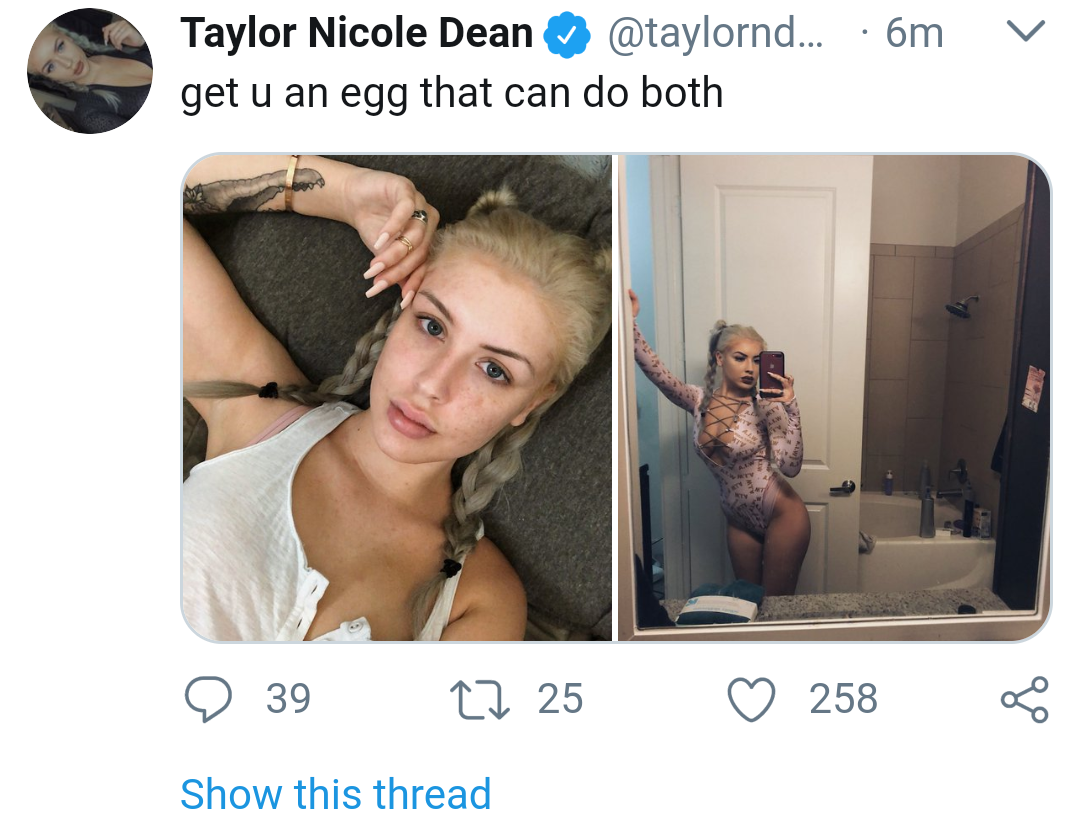 Nude taylor nicole dean Before you