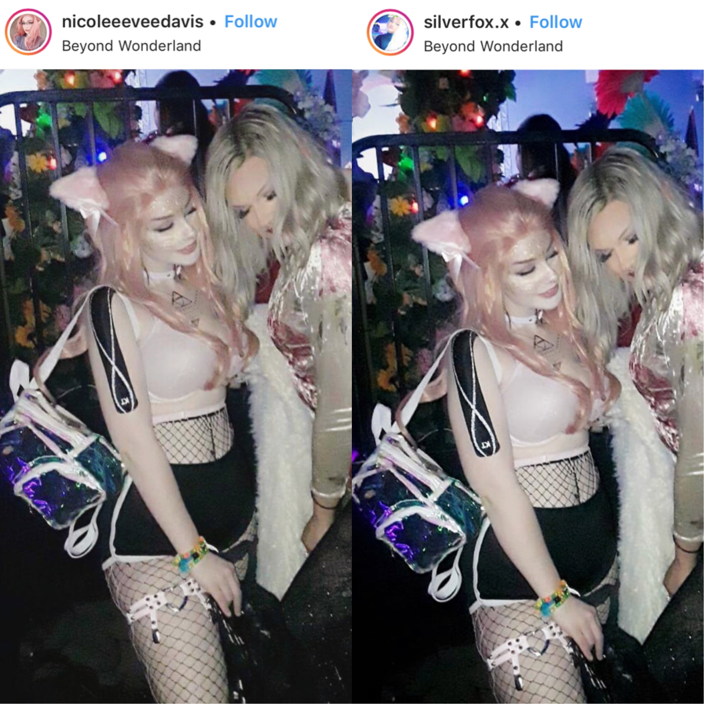 Here’s a photoshop comparison of NicoleEeveeDavis