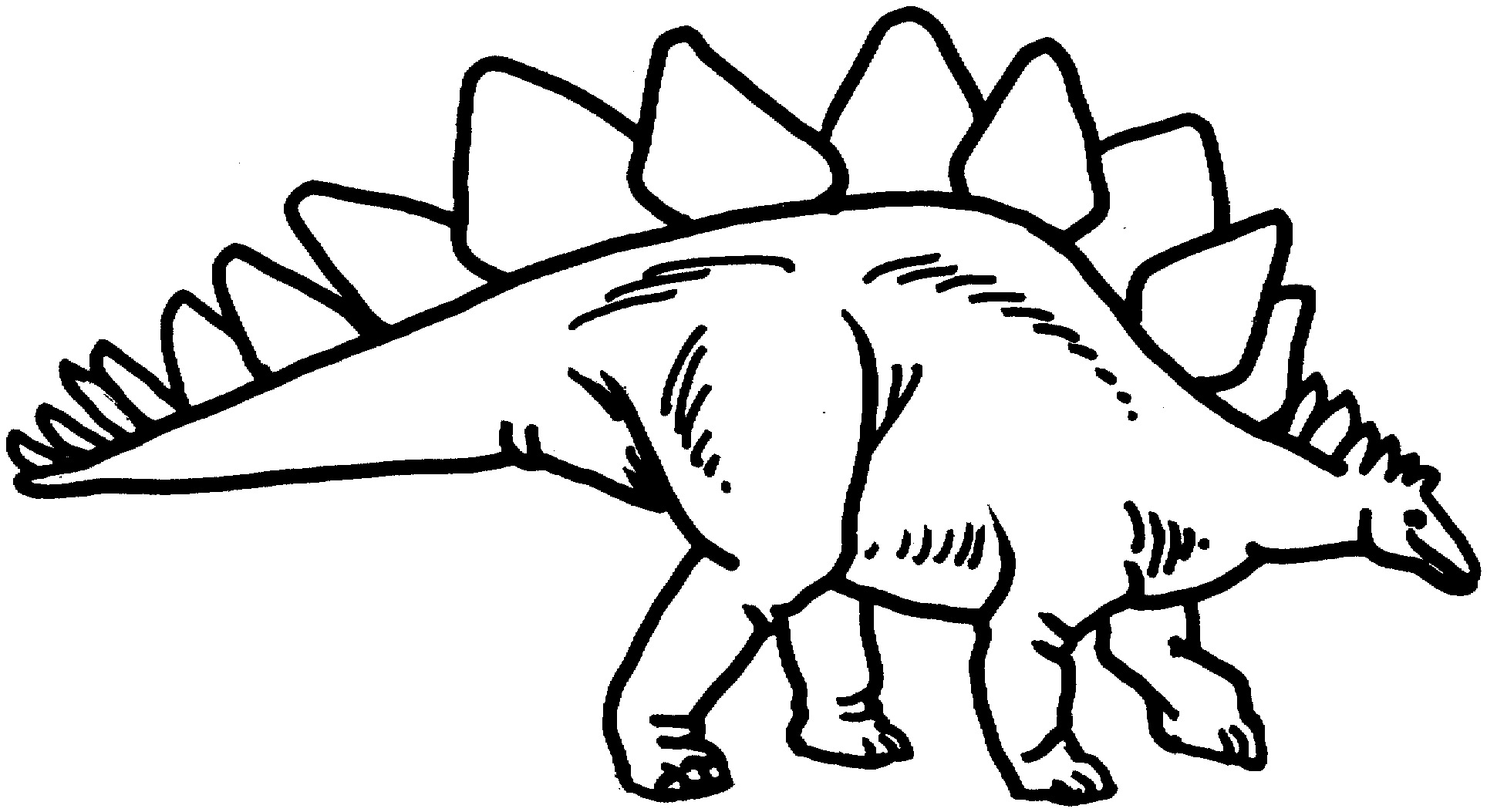 Стегозавр раскраска для детей