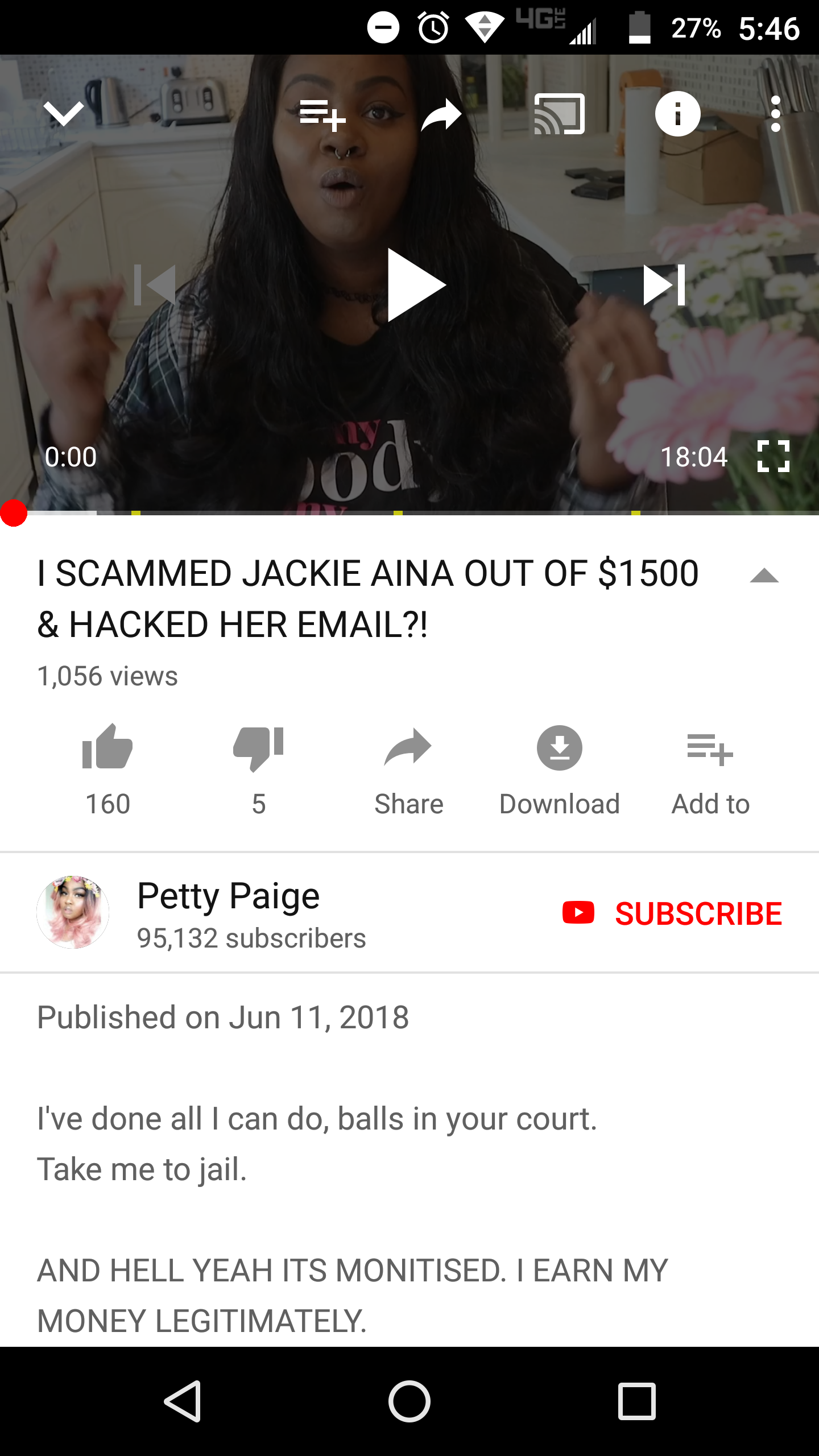 /snow/ - Petty Paige: thief/scammer/criminal?