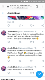 Jessie blush twitter