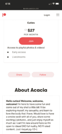 Kersey onlyfans acacia Tumblr topic