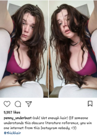 Penny underbust on instagram
