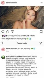 Belle delphine 4chan